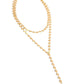 Reeling in Radiance - Gold - Paparazzi Necklace Image