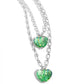 Layered Love - Green - Paparazzi Necklace Image