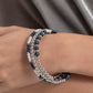 Just SASSING Through - Blue - Paparazzi Bracelet Image