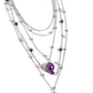 SASS with Flying Colors - Purple - Paparazzi Necklace Image