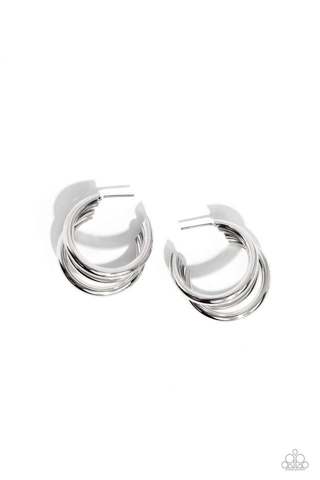 Buy online Silver Hoop Earrings from fashion jewellery for Women by  925siller for ₹4399 at 47% off | 2024 Limeroad.com
