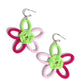 Spin a Yarn - Pink - Paparazzi Earring Image