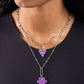 Childhood Charms - Purple - Paparazzi Necklace Image