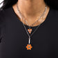 Childhood Charms - Orange - Paparazzi Necklace Image