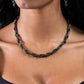 Braided Ballad - Black - Paparazzi Necklace Image