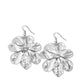 Hinging Hallmark - Silver - Paparazzi Earring Image