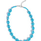 Dreamy Duchess - Blue - Paparazzi Necklace Image