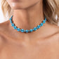 Dreamy Duchess - Blue - Paparazzi Necklace Image