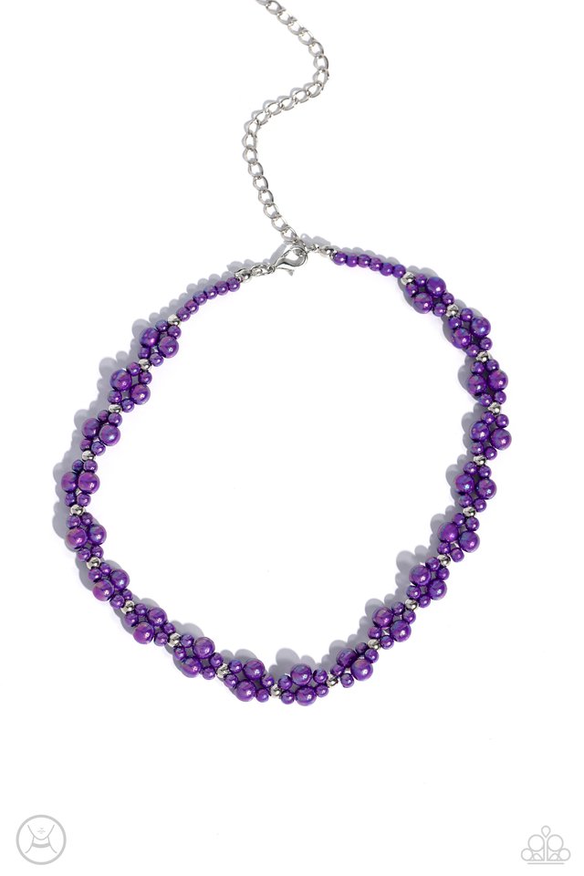 Dreamy Duchess - Purple - Paparazzi Necklace Image