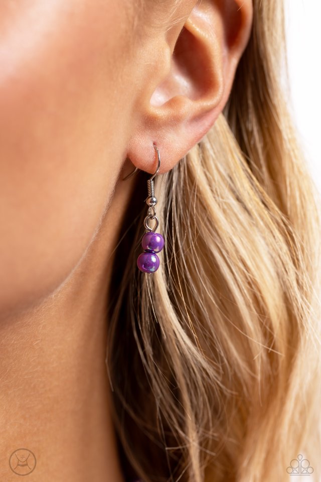 Dreamy Duchess - Purple - Paparazzi Necklace Image