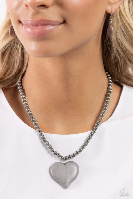 Picturesque Pairing - Silver - Paparazzi Necklace Image