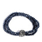 Twisted Theme - Blue - Paparazzi Bracelet Image