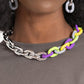 Contrasting Couture - Silver - Paparazzi Necklace Image