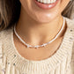 Naturally Notorious - White - Paparazzi Necklace Image