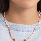 Naturally Notorious - Orange - Paparazzi Necklace Image