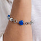 I Can Feel Your Heartbeat - Blue - Paparazzi Bracelet Image