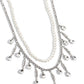 Paparazzi Necklace ~ Lessons in Luxury - White