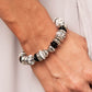 Harmoniously High-End - Black - Paparazzi Bracelet Image