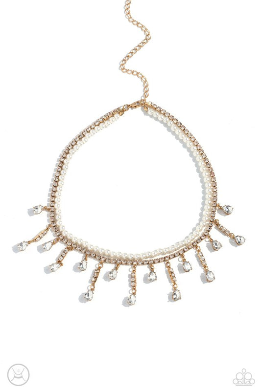 Lessons in Luxury - Gold - Paparazzi Necklace Image