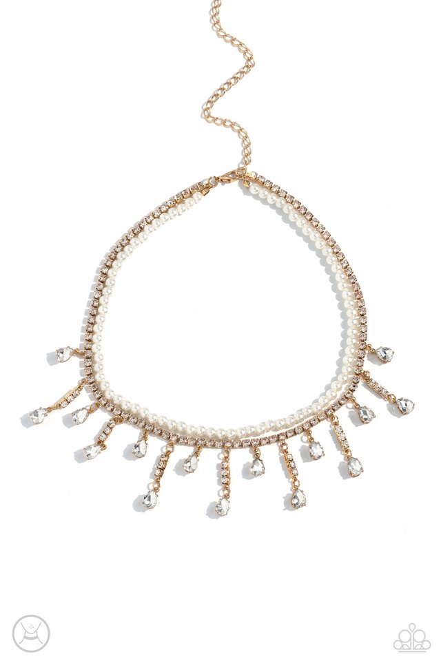 Upper Class - Gold Necklace - Paparazzi Accessories – Bedazzle Me Pretty  Mobile Fashion Boutique