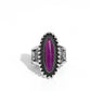 Oblong Occasion - Purple - Paparazzi Ring Image