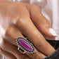 Oblong Occasion - Purple - Paparazzi Ring Image