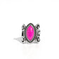 Flower SWIRL - Pink - Paparazzi Ring Image
