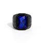 Cavalier Claim - Blue - Paparazzi Ring Image