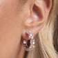 Floral Focus - Pink - Paparazzi Earring Image