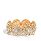 Executive Elegance - Gold - Paparazzi Bracelet Image