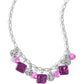 Sophisticated Squared - Purple - Paparazzi Necklace Image