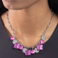 Sophisticated Squared - Purple - Paparazzi Necklace Image