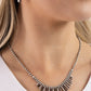 FLARE to be Different - Black - Paparazzi Necklace Image