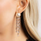 Genuinely Gatsby - Gold - Paparazzi Earring Image