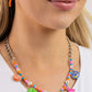 Summer Sentiment - Orange - Paparazzi Necklace Image