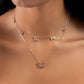 Butterfly Beacon - Rose Gold - Paparazzi Necklace Image