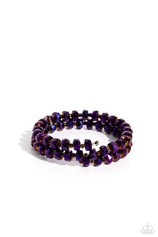 Seriously Stellar - Purple - Paparazzi Bracelet Image