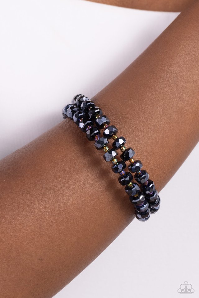 Seriously Stellar - Blue - Paparazzi Bracelet Image
