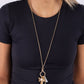 SHELL-ebrity Showcase - Gold - Paparazzi Necklace Image