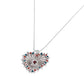 Flirting Ferris Wheel - Red - Paparazzi Necklace Image