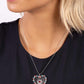 Flirting Ferris Wheel - Red - Paparazzi Necklace Image