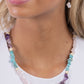 Soothing Stones - Pink - Paparazzi Necklace Image