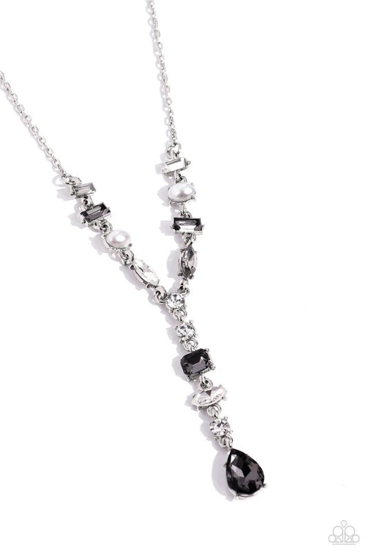 Dreamy Dowry - Silver - Paparazzi Necklace Image