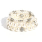 Vastly Vintage - White - Paparazzi Bracelet Image