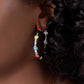 Affectionate Actress - Red - Paparazzi Earring Image