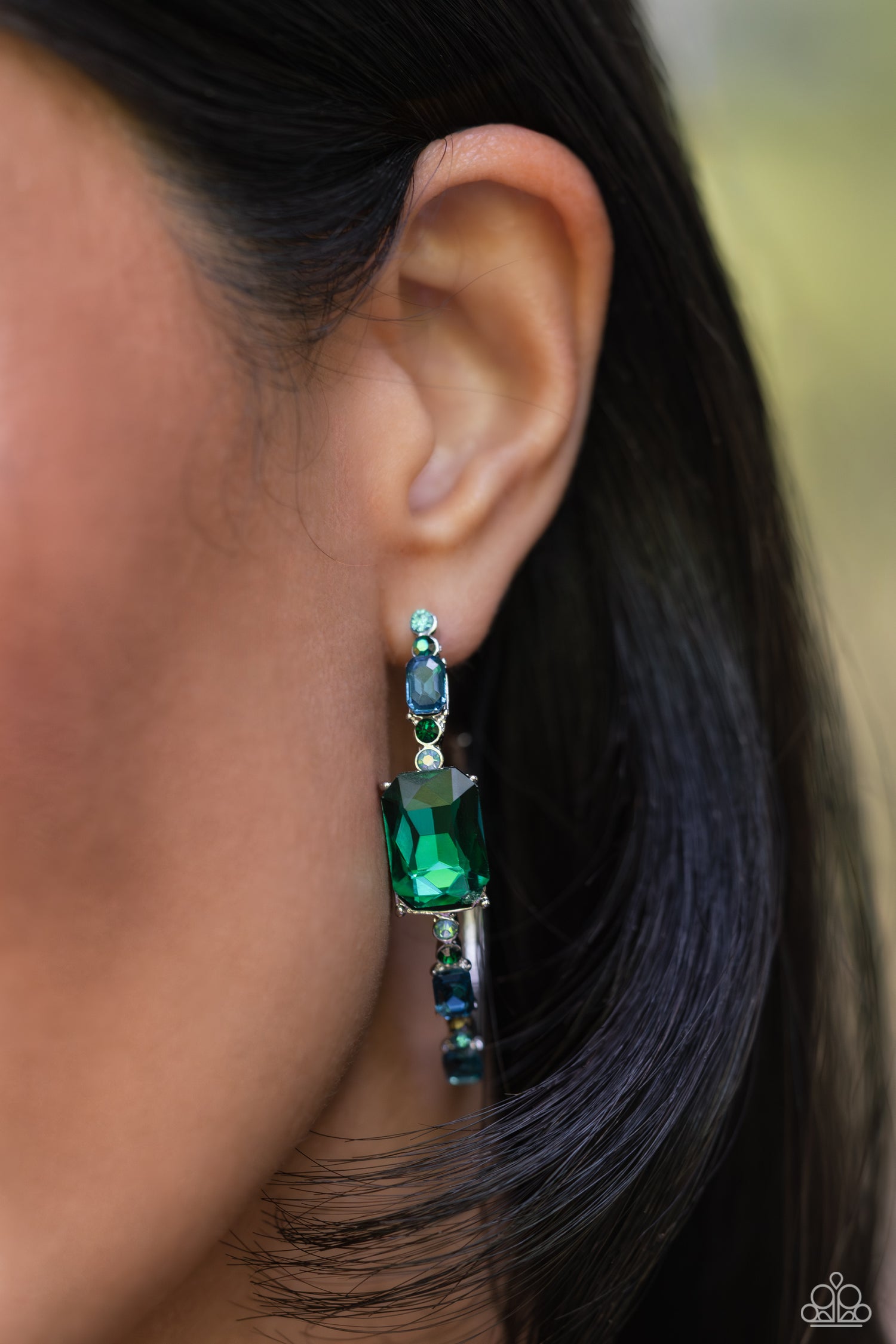 Green Paparazzi Earrings