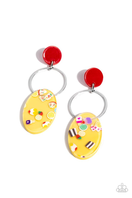 Seize the Sweets - Multi - Paparazzi Earring Image