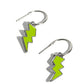 Lightning Limit - Green - Paparazzi Earring Image