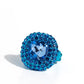 Glistening Grit - Blue - Paparazzi Ring Image