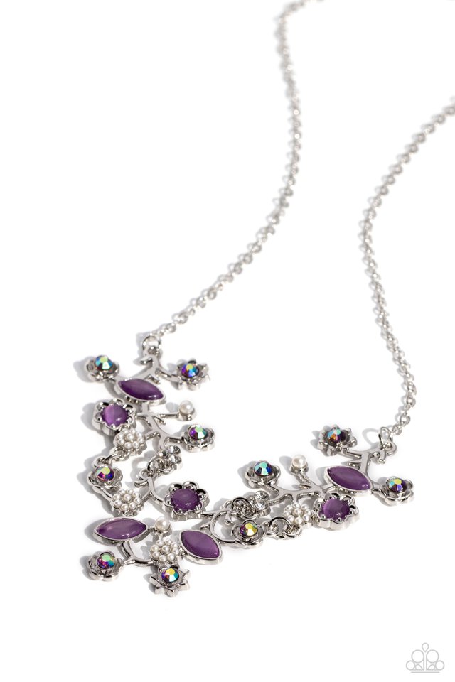 Gardening Group - Purple - Paparazzi Necklace Image